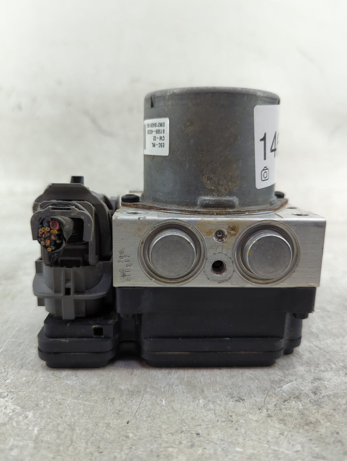 2017-2019 Hyundai Elantra Anti-Lock Brake ABS Pump Module Actuator OEM P/N:F2589-30500 Fits Fits 2017 2018 2019 OEM Used Aut