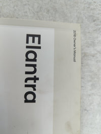 2018 Hyundai Elantra Owners Manual Book Guide P/N:JF3O-EU85I OEM Used Auto Parts - Oemusedautoparts1.com