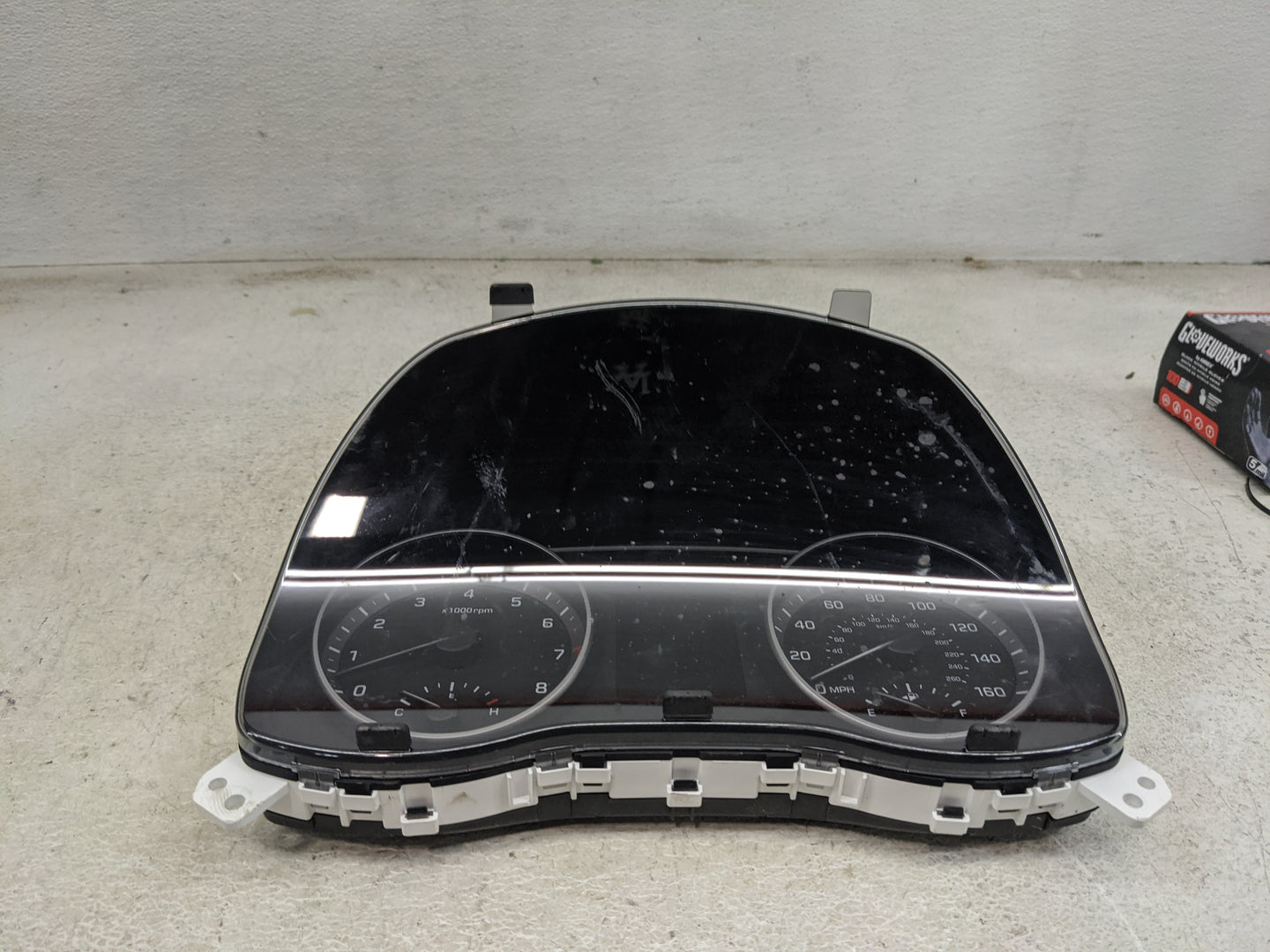 2017-2018 Hyundai Elantra Instrument Cluster Speedometer Gauges P/N:94011-F3012 TN157590-15201H Miles: Fits Fits 2017 2018 O
