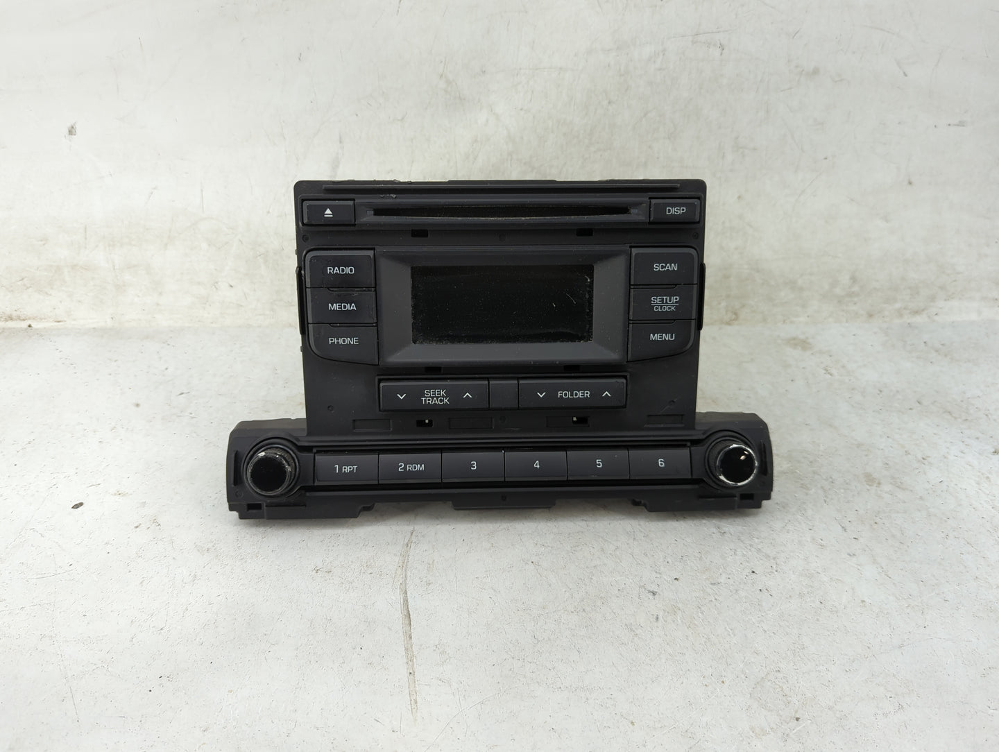 2017-2018 Hyundai Elantra Radio AM FM Cd Player Receiver Replacement P/N:96170F2270UAT AC110F2GX Fits Fits 2017 2018 OEM Use