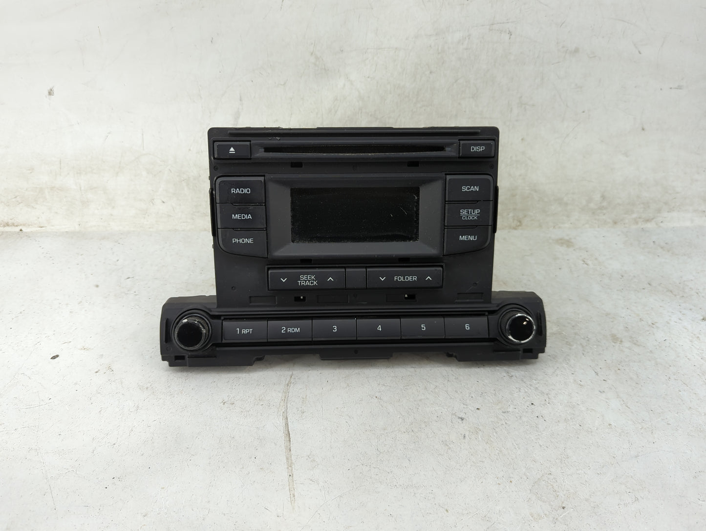 2017-2018 Hyundai Elantra Radio AM FM Cd Player Receiver Replacement P/N:96170F2270UAT AC110F2GX Fits Fits 2017 2018 OEM Use