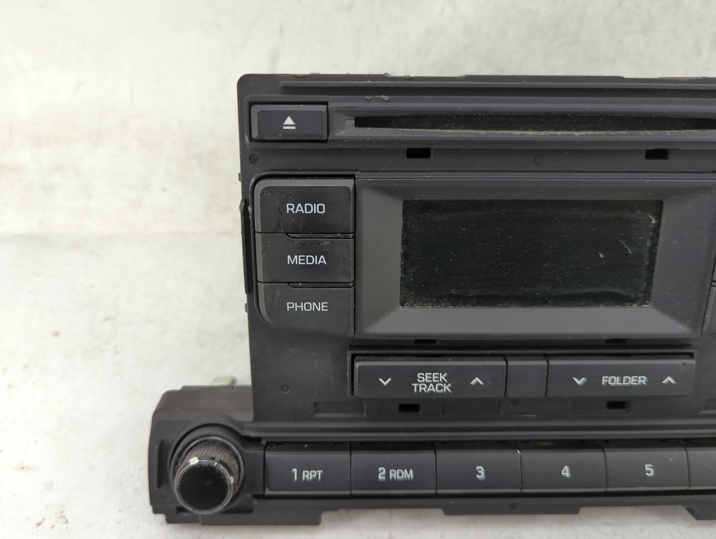 2017-2018 Hyundai Elantra Radio AM FM Cd Player Receiver Replacement P/N:96170F2270UAT AC110F2GX Fits Fits 2017 2018 OEM Use