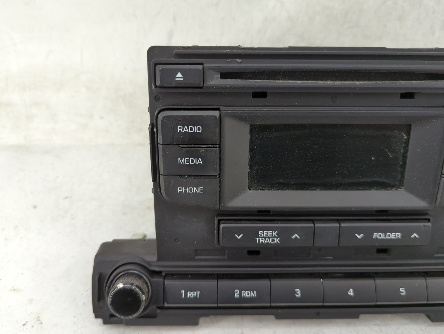 2017-2018 Hyundai Elantra Radio AM FM Cd Player Receiver Replacement P/N:96170F2270UAT AC110F2GX Fits Fits 2017 2018 OEM Use