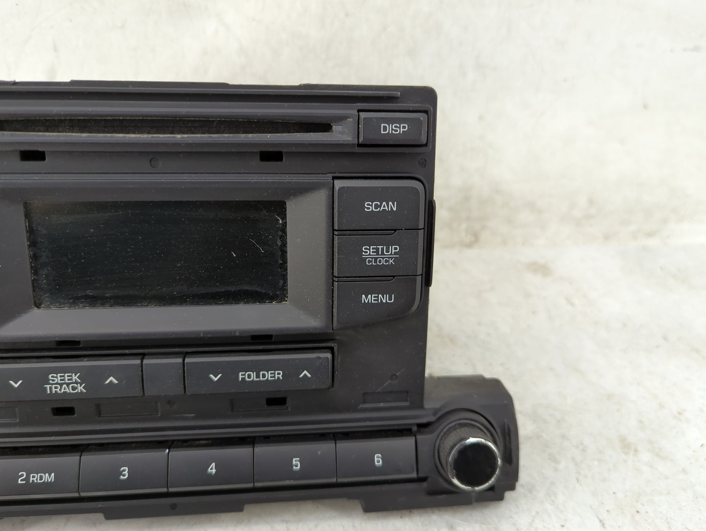 2017-2018 Hyundai Elantra Radio AM FM Cd Player Receiver Replacement P/N:96170F2270UAT AC110F2GX Fits Fits 2017 2018 OEM Use