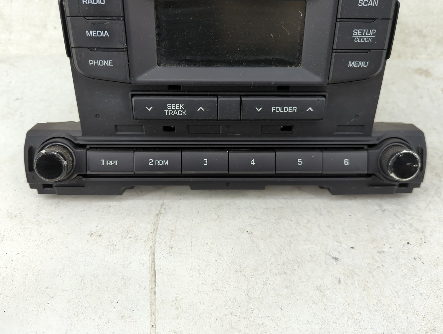 2017-2018 Hyundai Elantra Radio AM FM Cd Player Receiver Replacement P/N:96170F2270UAT AC110F2GX Fits Fits 2017 2018 OEM Use