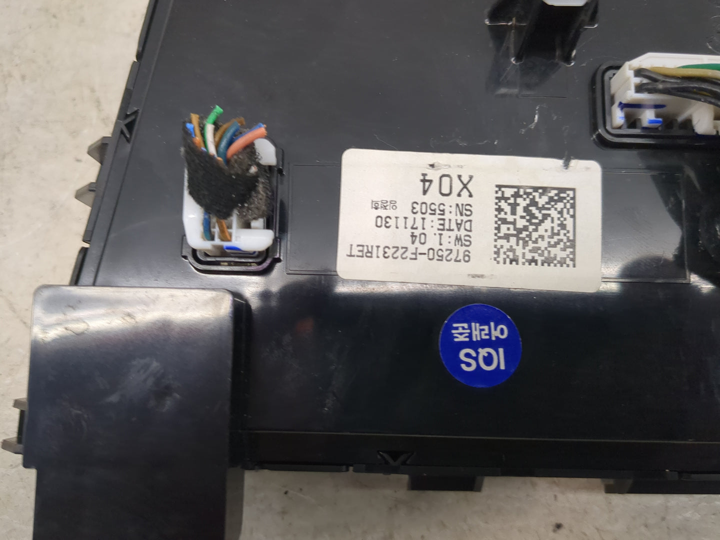 2017-2018 Hyundai Elantra Climate Control Module Temperature AC/Heater Replacement P/N:97250-F2231RET Fits Fits 2017 2018 OE