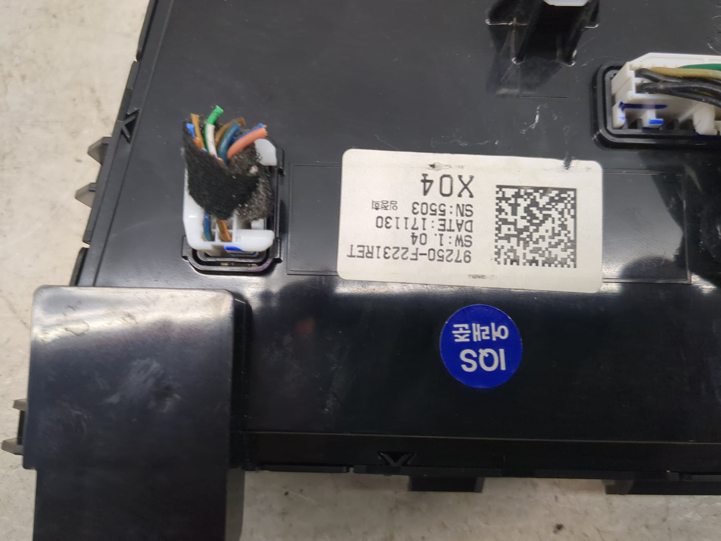 2017-2018 Hyundai Elantra Climate Control Module Temperature AC/Heater Replacement P/N:97250-F2231RET Fits Fits 2017 2018 OE