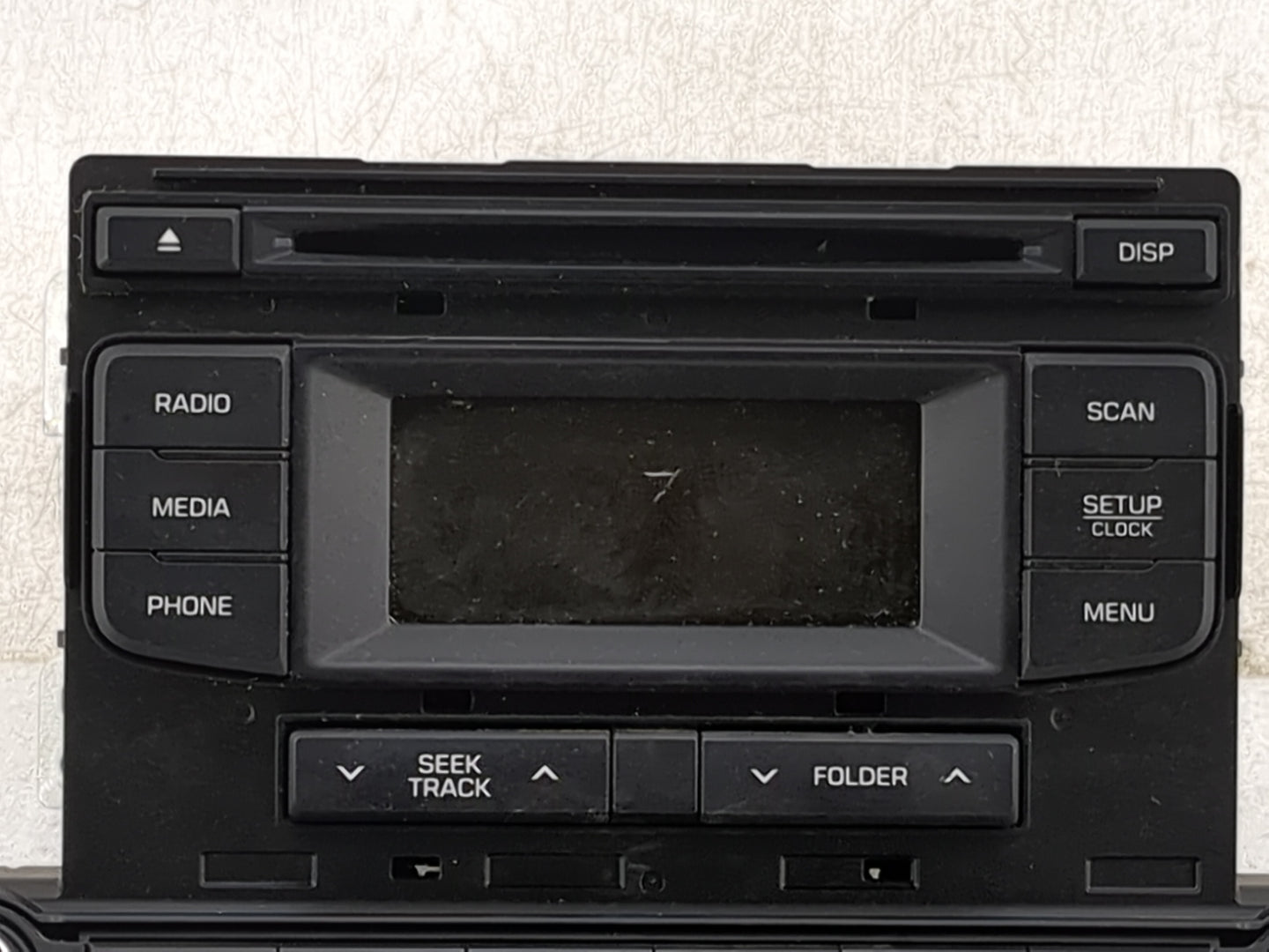 2017-2018 Hyundai Elantra Radio AM FM Cd Player Receiver Replacement P/N:96170F2270UAT AC110F2GX Fits Fits 2017 2018 OEM Use