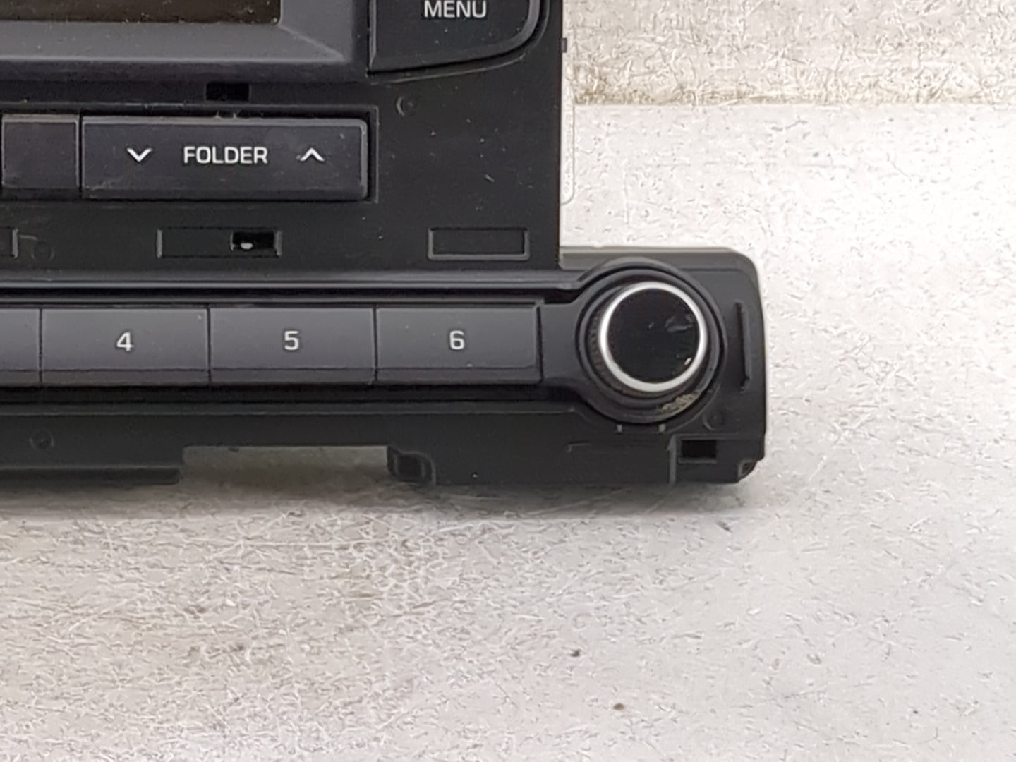 2017-2018 Hyundai Elantra Radio AM FM Cd Player Receiver Replacement P/N:96170F2270UAT AC110F2GX Fits Fits 2017 2018 OEM Use