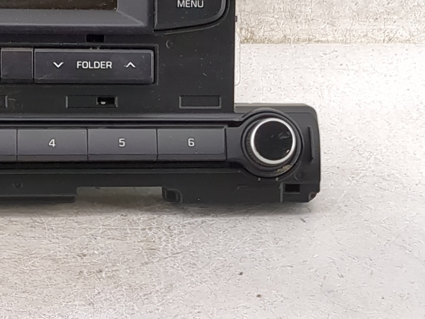 2017-2018 Hyundai Elantra Radio AM FM Cd Player Receiver Replacement P/N:96170F2270UAT AC110F2GX Fits Fits 2017 2018 OEM Use