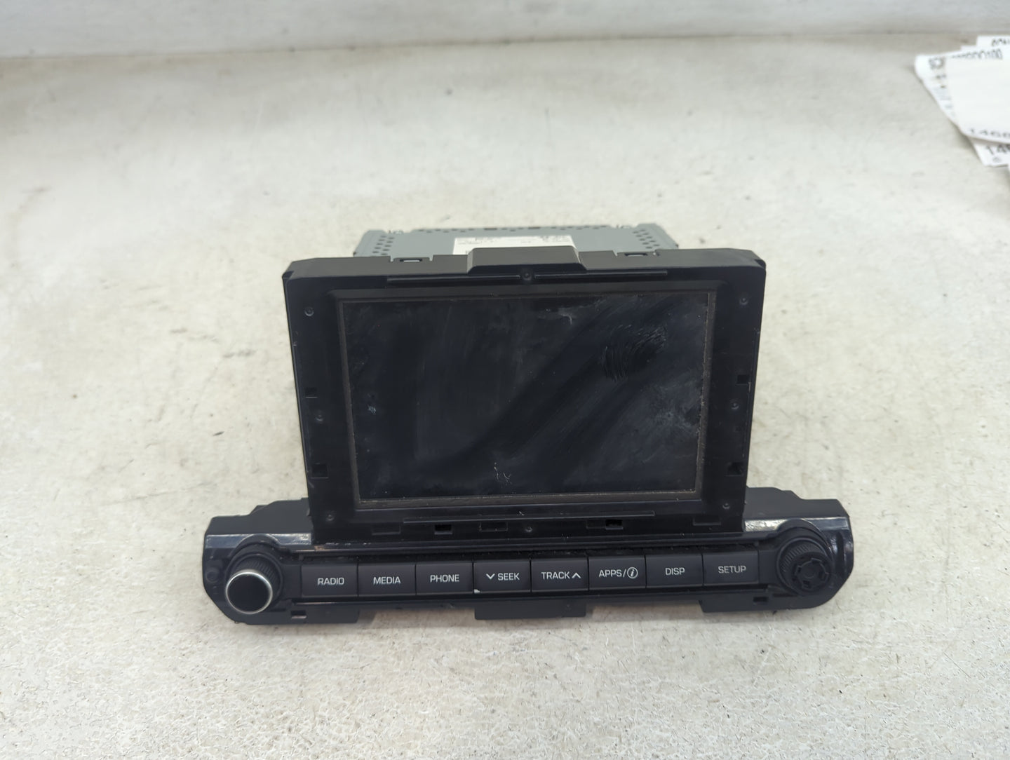 2017-2018 Hyundai Elantra Radio AM FM Cd Player Receiver Replacement P/N:96160-F2101UAT AV8412AN Fits Fits 2017 2018 OEM Use