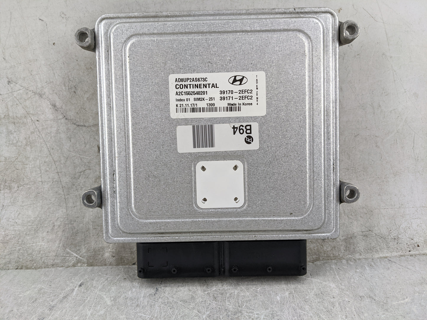 2017-2019 Hyundai Elantra PCM Engine Control Computer ECU ECM PCU OEM P/N:AD8UP2AS673C A2C1552540201 Fits Fits 2017 2018 201