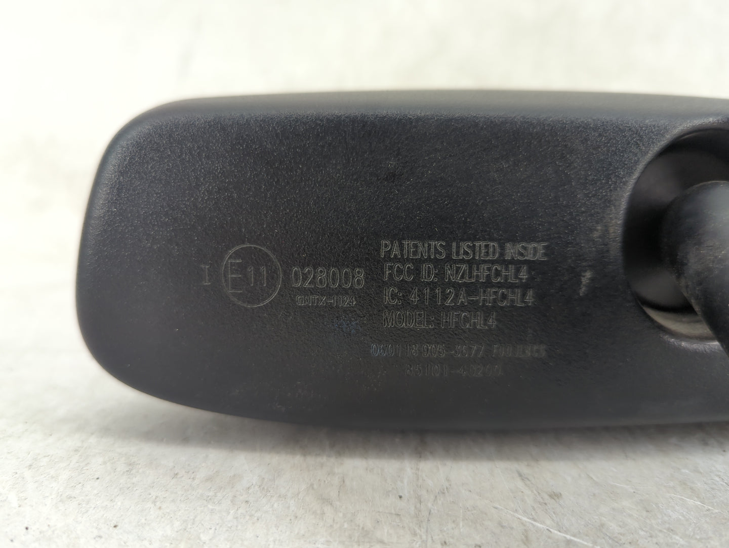 2017-2020 Hyundai Elantra Interior Rear View Mirror Replacement OEM P/N:028008 GNTX-1124 Fits OEM Used Auto Parts - Oemuseda