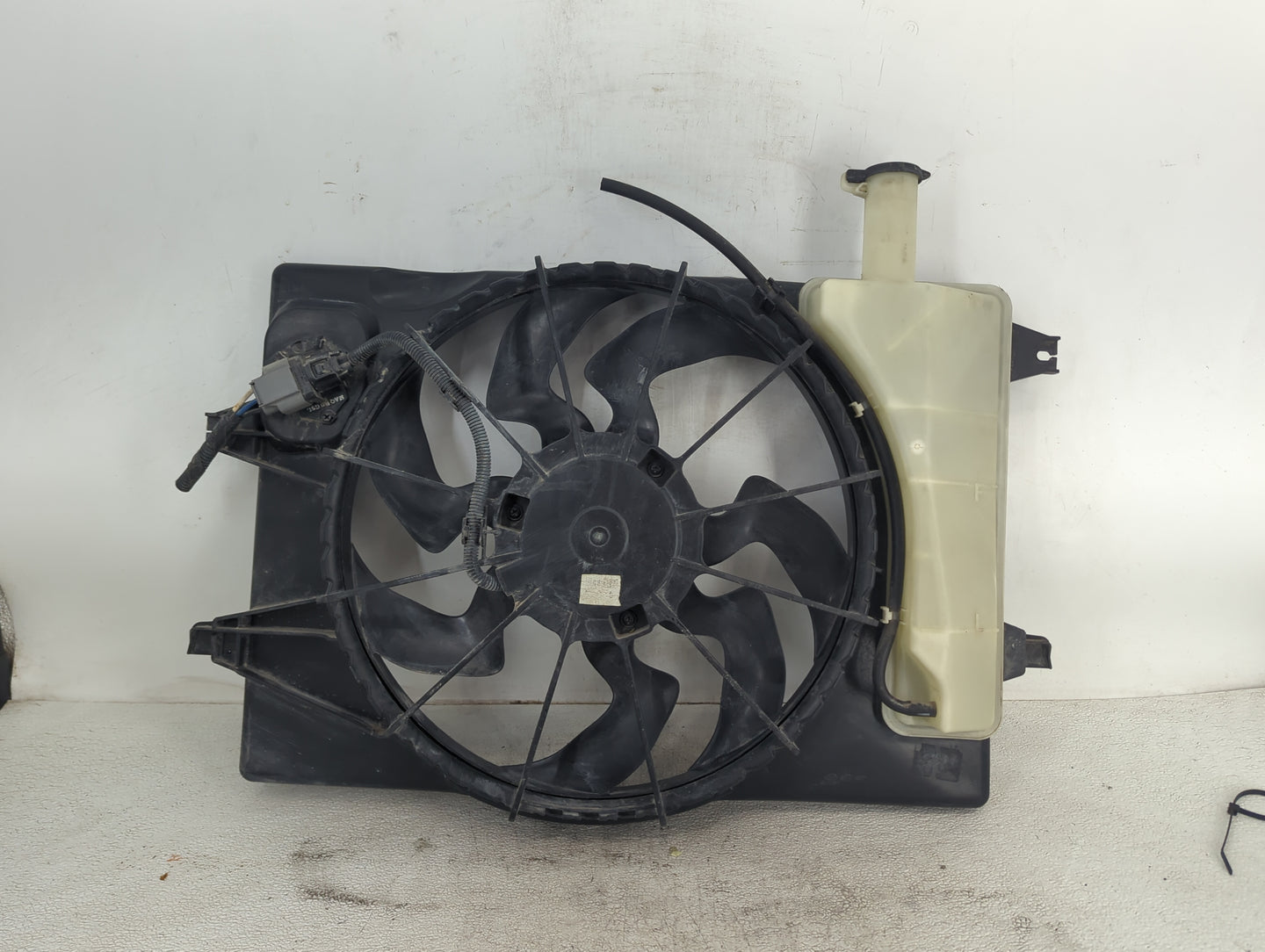 2017-2018 Hyundai Elantra Electric Radiator Cooling Fan Motor Assembly Fits Fits 2017 2018 OEM Used Auto Parts - Oemusedauto