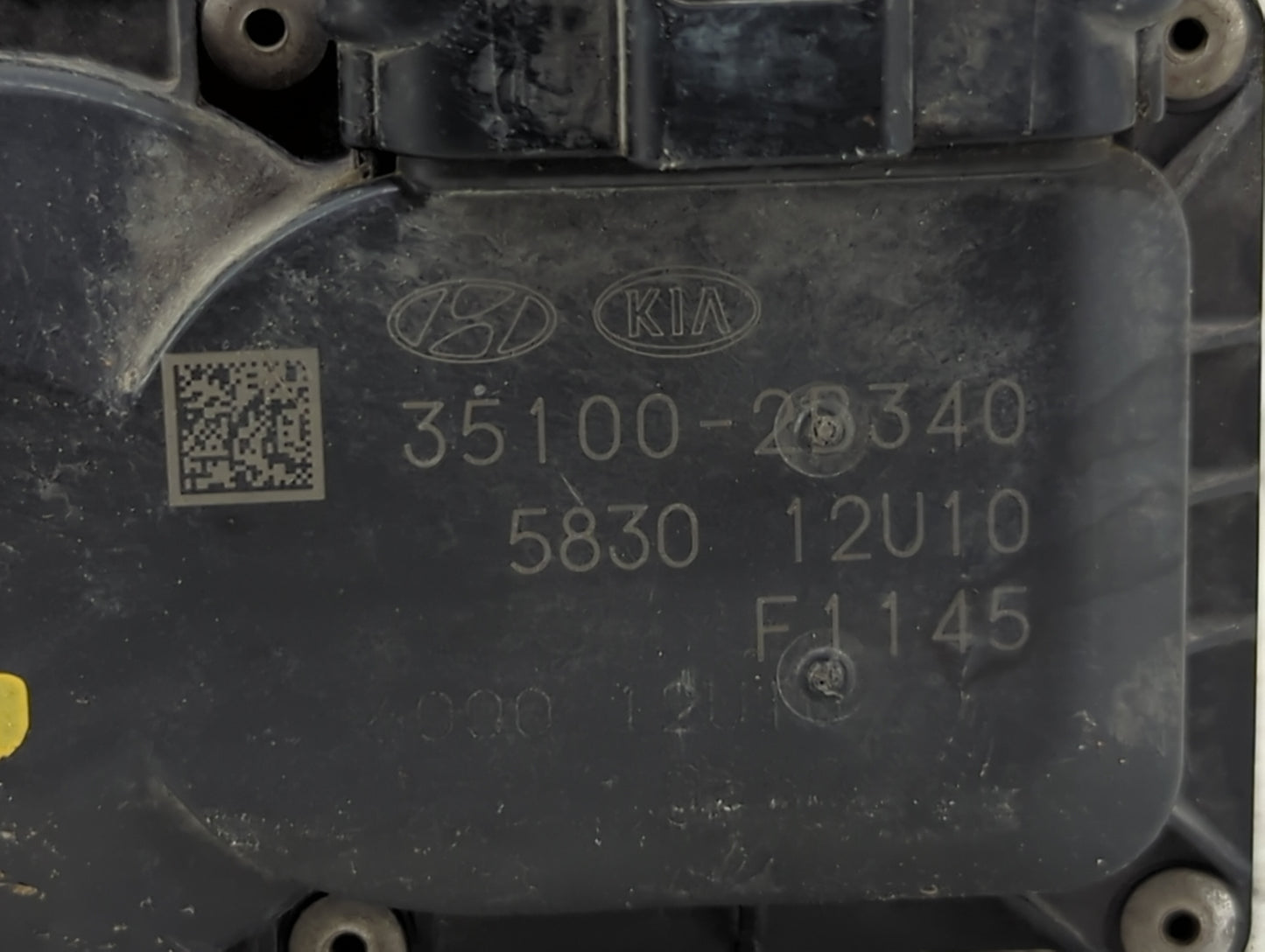 2017-2020 Hyundai Elantra Throttle Body P/N:35100-2B340 5830 12U10 Fits Fits 2015 2016 2017 2018 2019 2020 2021 2022 OEM Use
