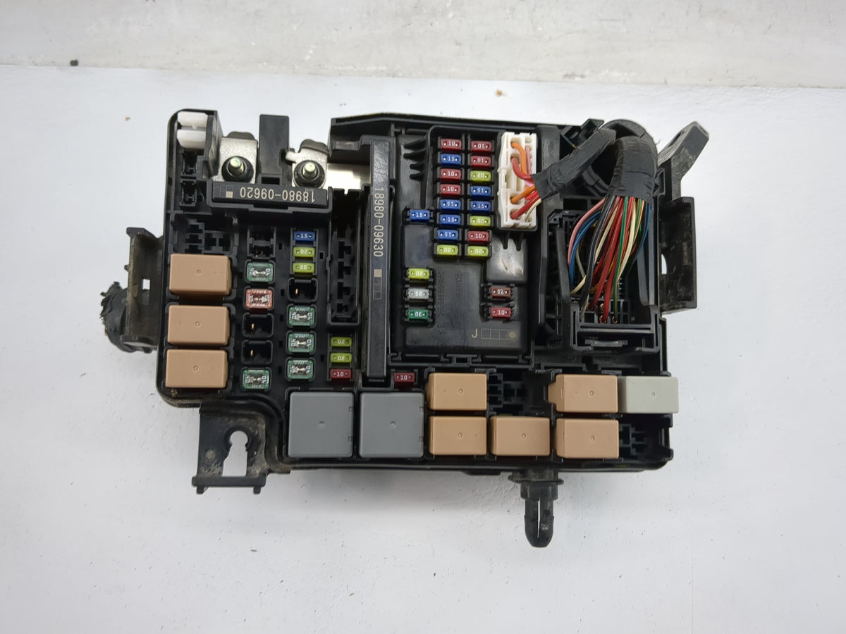 2018 Hyundai Elantra Fusebox Fuse Box Panel Relay Module P/N:18980-09620 18980-09630, 91956-F202 Fits OEM Used Auto Parts - 