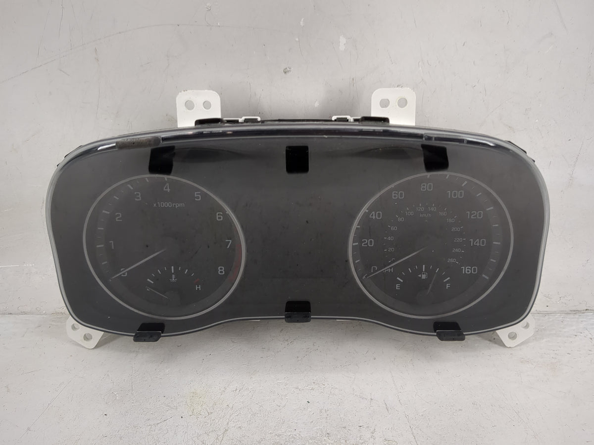 2018 Hyundai Elantra Instrument Cluster Speedometer Gauges Miles: Fits OEM Used Auto Parts - Oemusedautoparts1.com