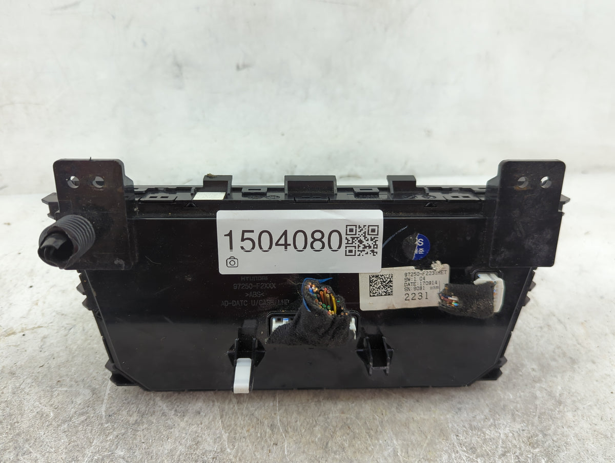 2017-2018 Hyundai Elantra Climate Control Module Temperature AC/Heater Replacement P/N:97250-F2231RET 97250-F2XXX Fits OEM U