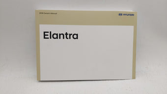 compare product 2018 Hyundai Elantra Owners Manual Book Guide OEM Used Auto Parts