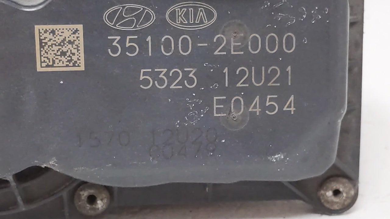 2011-2018 Hyundai Elantra Throttle Body P/N:35100-2E000 Fits Fits 2011 2012 2013 2014 2015 2016 2017 2018 2019 OEM Used Auto