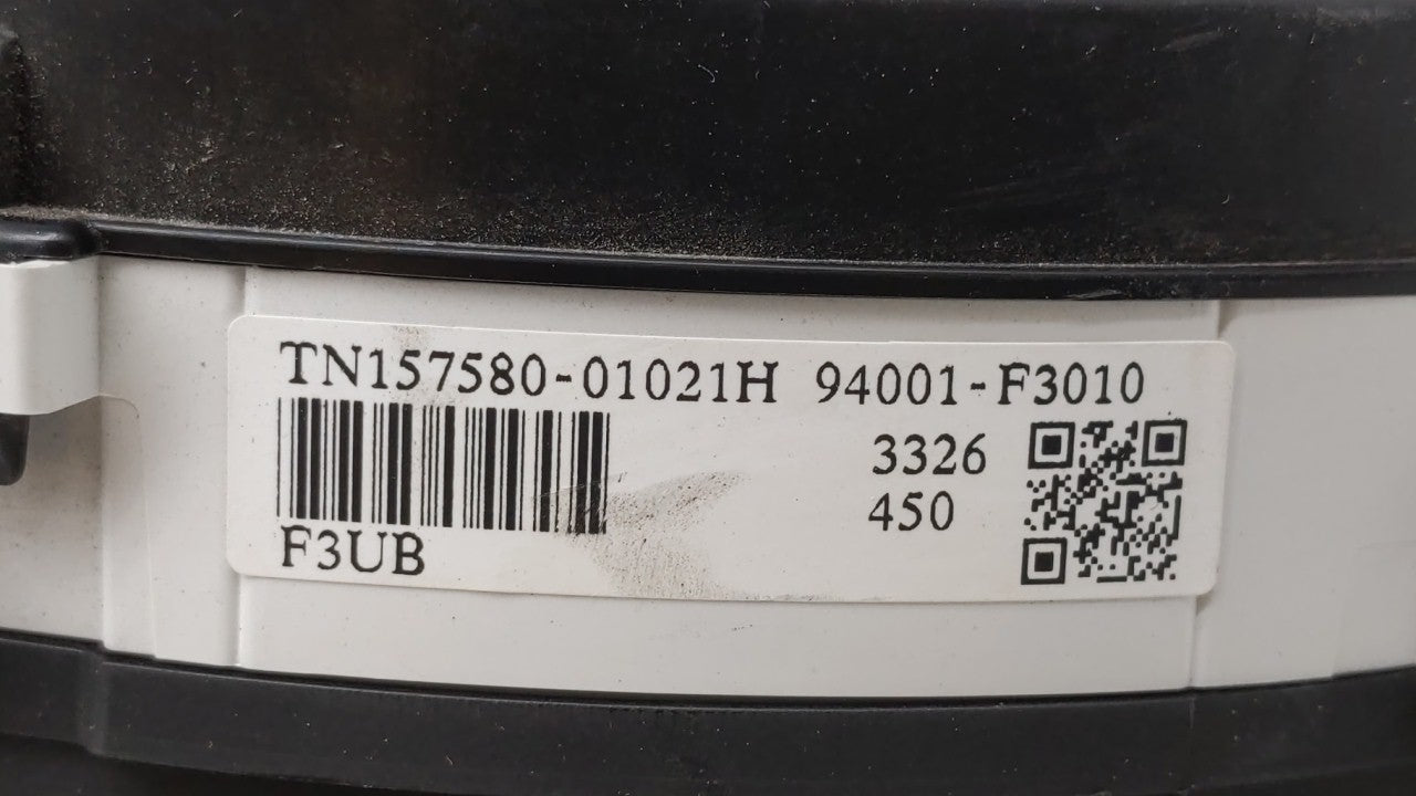 2017-2018 Hyundai Elantra Instrument Cluster Speedometer Gauges P/N:94001-F3011 94001-F3010 Fits Fits 2017 2018 OEM Used Aut