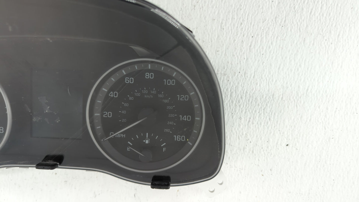 2017-2018 Hyundai Elantra Instrument Cluster Speedometer Gauges P/N:94011F3012 15780-01711H, 94011-F3010 Fits Fits 2017 2018