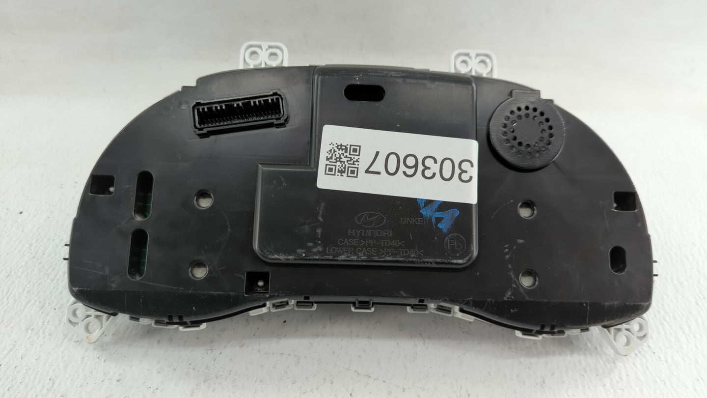 2017-2018 Hyundai Elantra Instrument Cluster Speedometer Gauges P/N:94011F3012 15780-01711H, 94011-F3010 Fits Fits 2017 2018