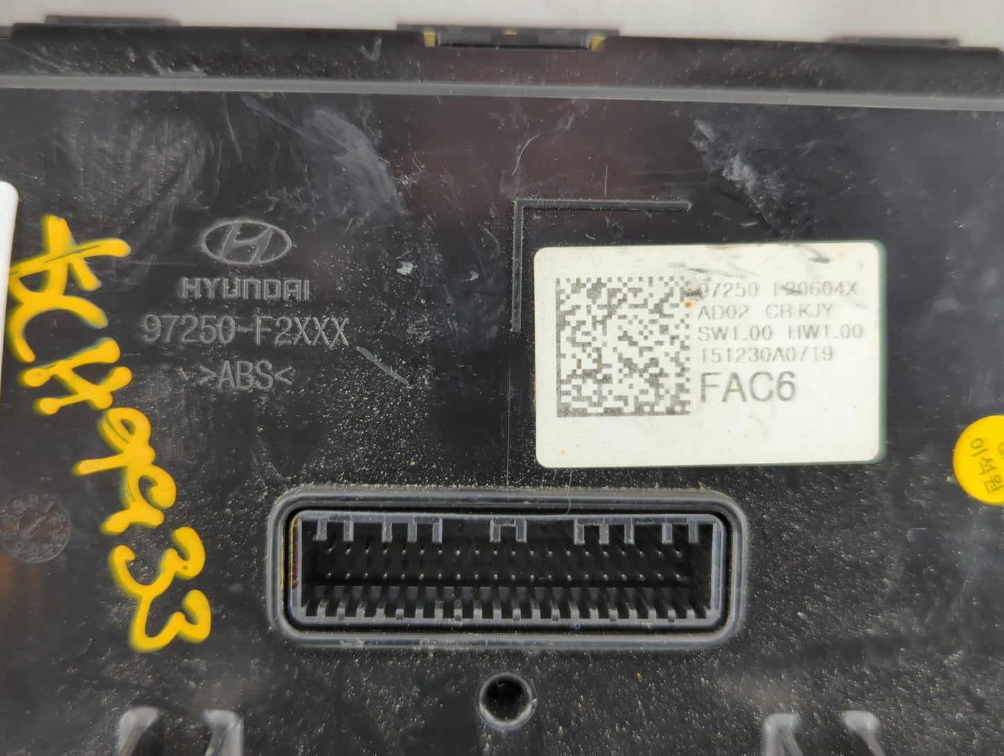 2017-2018 Hyundai Elantra Climate Control Module Temperature AC/Heater Replacement P/N:97250-F20614X 97250-F2AH0 Fits OEM Us