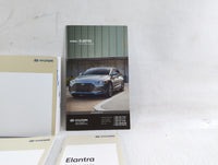 2018 Hyundai Elantra Owners Manual Book Guide P/N:JF30-EU76C OEM Used Auto Parts - Oemusedautoparts1.com