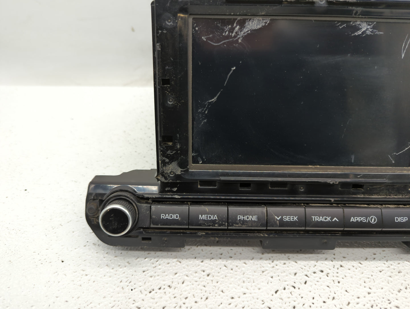 2017-2018 Hyundai Elantra Radio AM FM Cd Player Receiver Replacement P/N:96160-F2100UAT 96170-F2100UAT Fits Fits 2017 2018 O