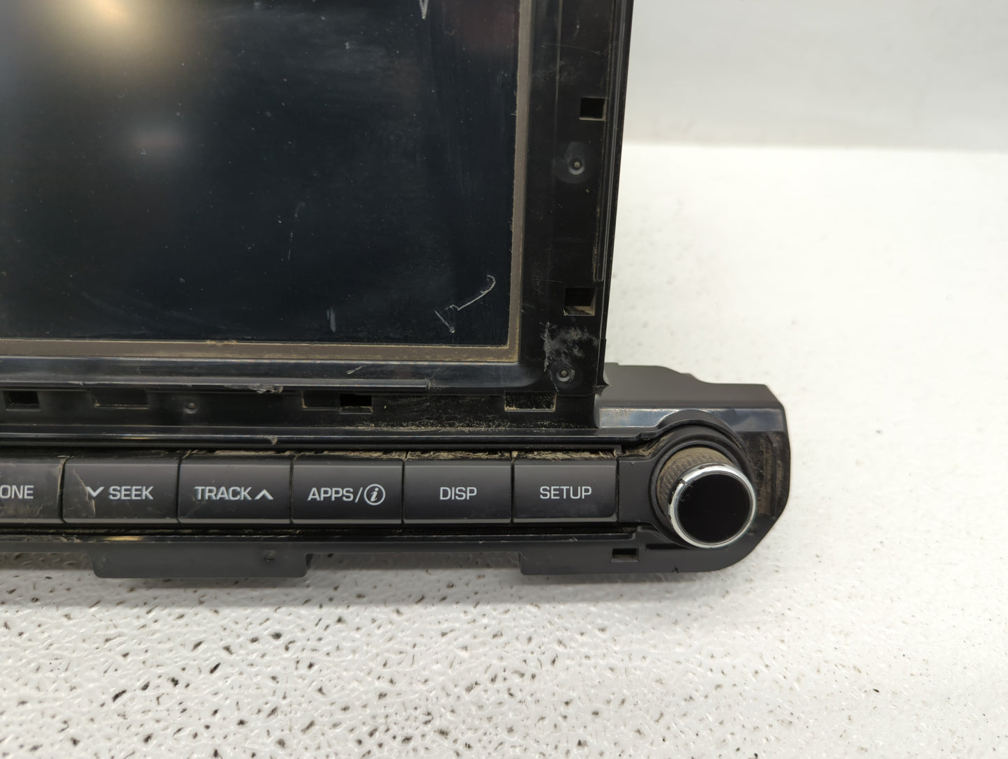 2017-2018 Hyundai Elantra Radio AM FM Cd Player Receiver Replacement P/N:96160-F2100UAT 96170-F2100UAT Fits Fits 2017 2018 O
