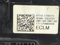 2017-2018 Hyundai Elantra Climate Control Module Temperature AC/Heater Replacement P/N:97250-F2XXX 97250-F20614X Fits OEM Us