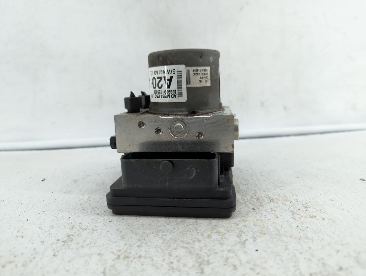 2017-2019 Hyundai Elantra Anti-Lock Brake ABS Pump Module Actuator OEM P/N:58900-F2500 58920-F2500 Fits Fits 2017 2018 2019 