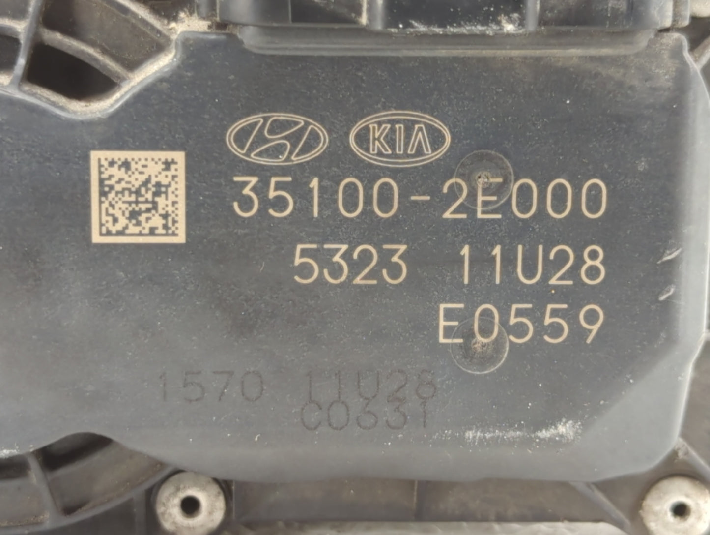 2011-2018 Hyundai Elantra Throttle Body P/N:35100-2E000 1302150124 Fits Fits 2011 2012 2013 2014 2015 2016 2017 2018 2019 OE