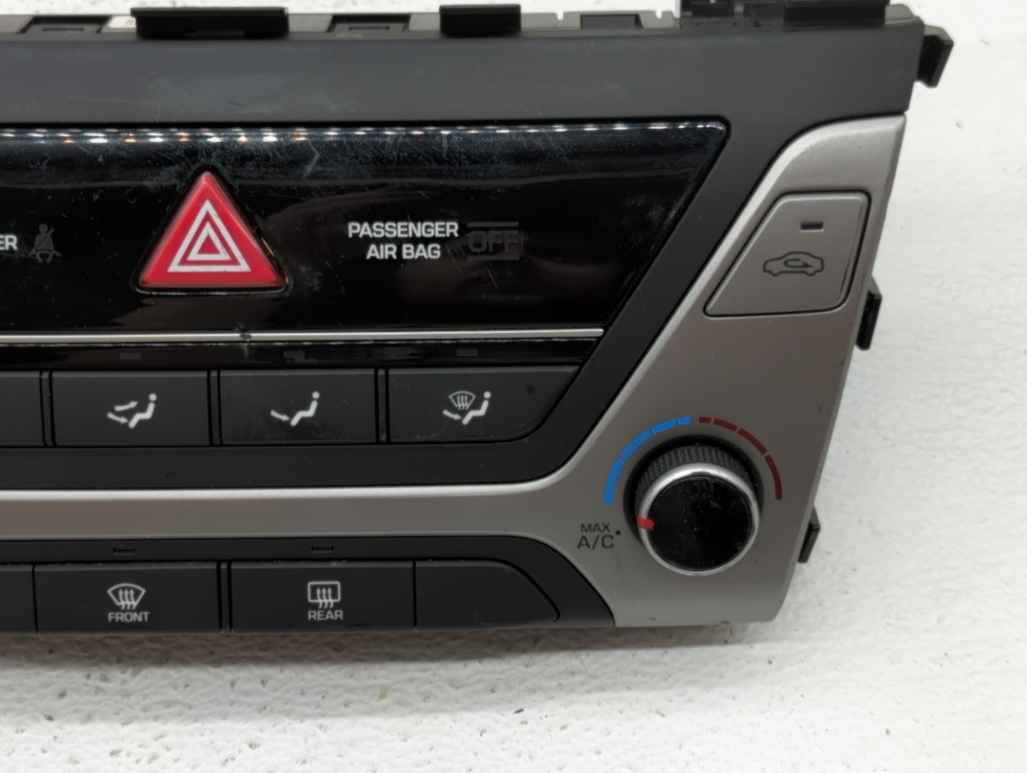 2017-2018 Hyundai Elantra Climate Control Module Temperature AC/Heater Replacement P/N:97250-F2XXX 97250-F20614X Fits OEM Us