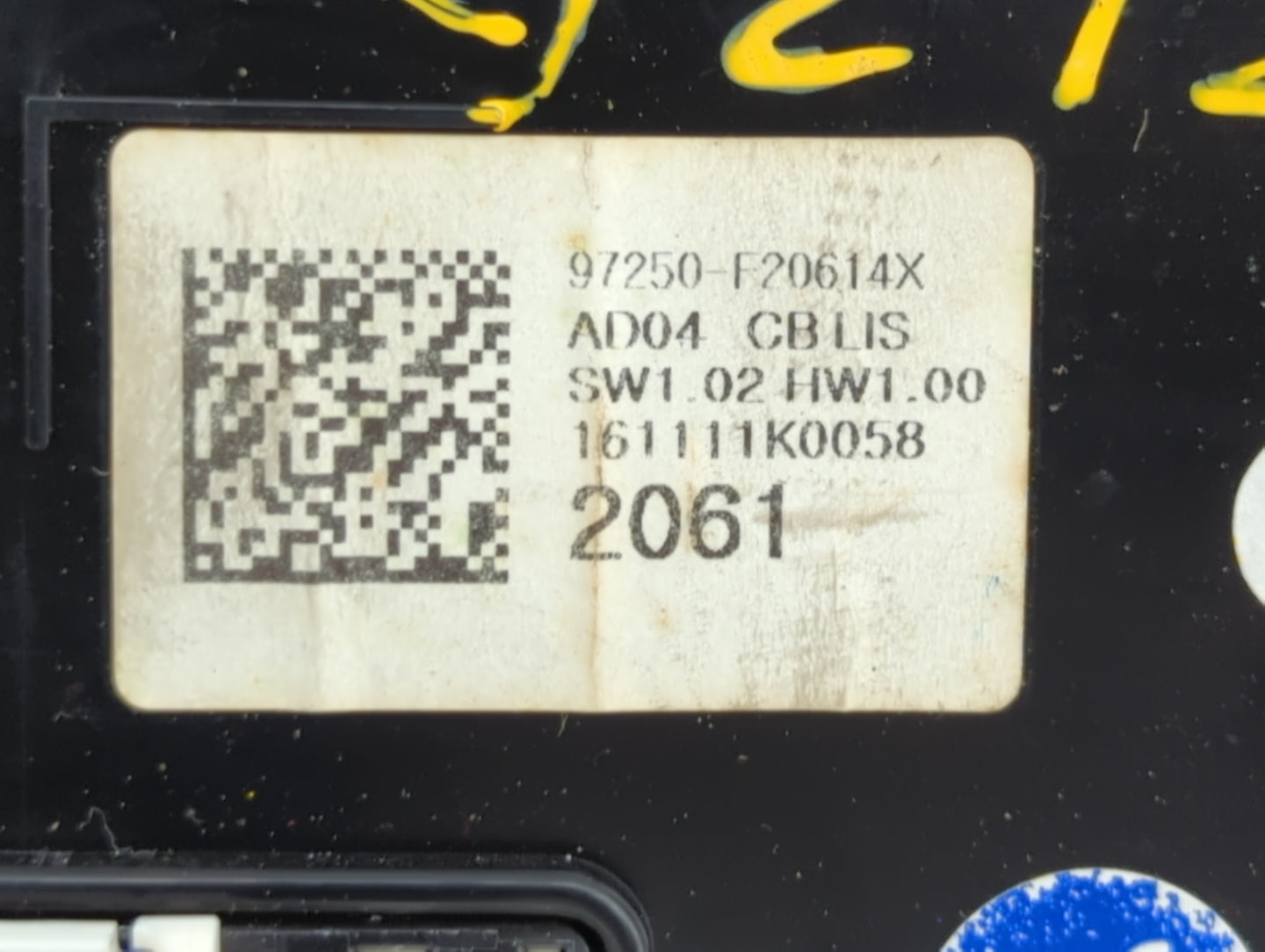 2017-2018 Hyundai Elantra Climate Control Module Temperature AC/Heater Replacement P/N:97250-F20614X 97250-F2231RET Fits OEM
