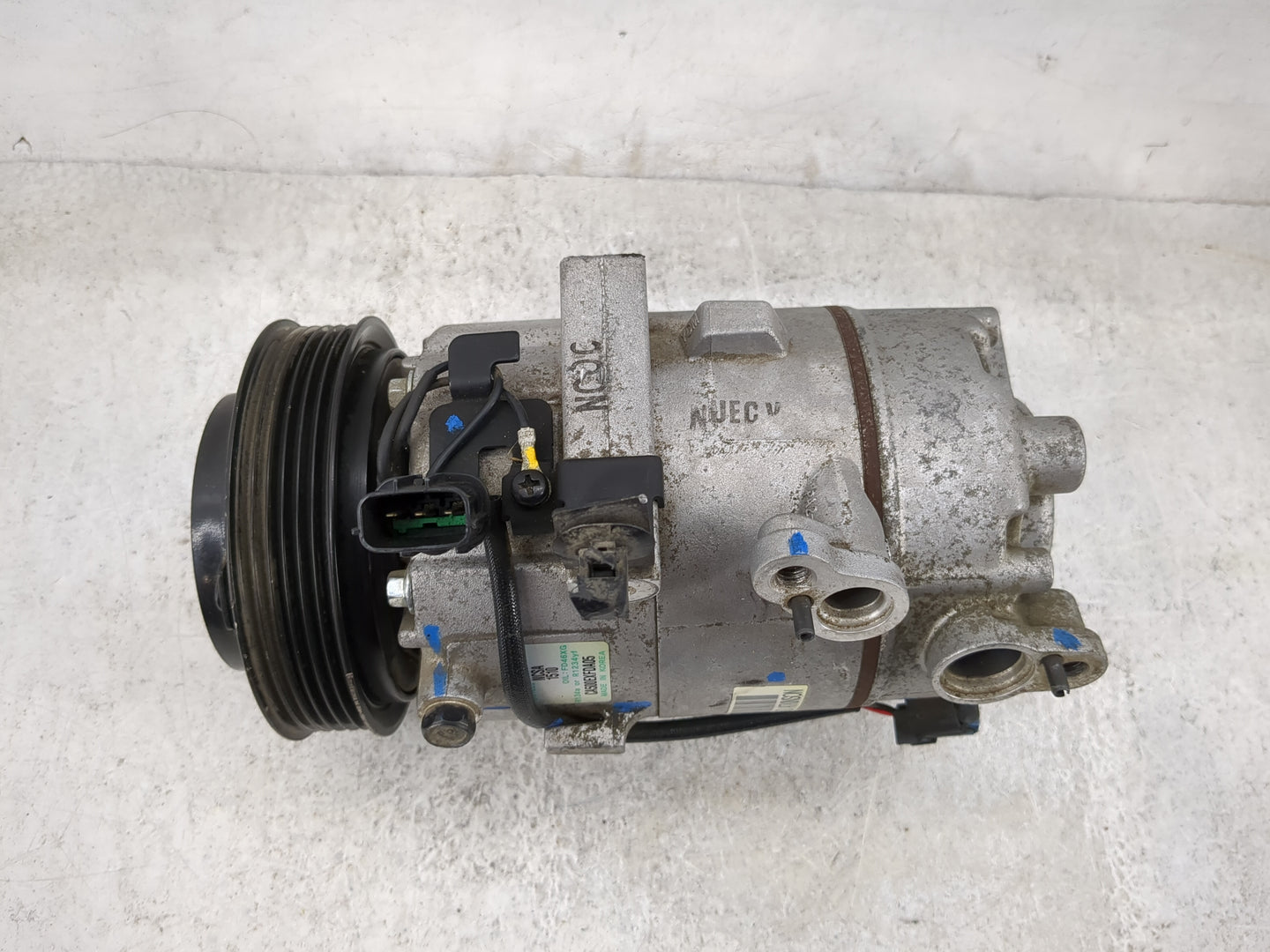 2017-2020 Hyundai Elantra Air Conditioning A/c Ac Compressor Oem 386023 - Oemusedautoparts1.com