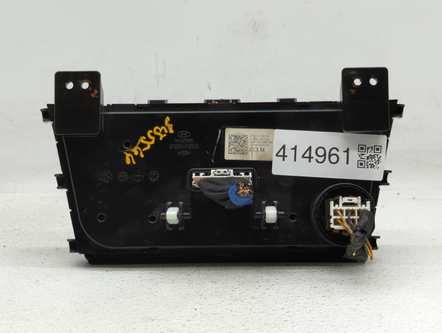 2017-2018 Hyundai Elantra Climate Control Module Temperature AC/Heater Replacement P/N:97250-F2XXX 97250-F20614X Fits OEM Us