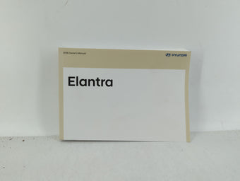 compare product 2018 Hyundai Elantra Owners Manual Book Guide OEM Used Auto Parts
