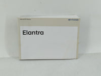 2018 Hyundai Elantra Owners Manual Book Guide OEM Used Auto Parts - Oemusedautoparts1.com