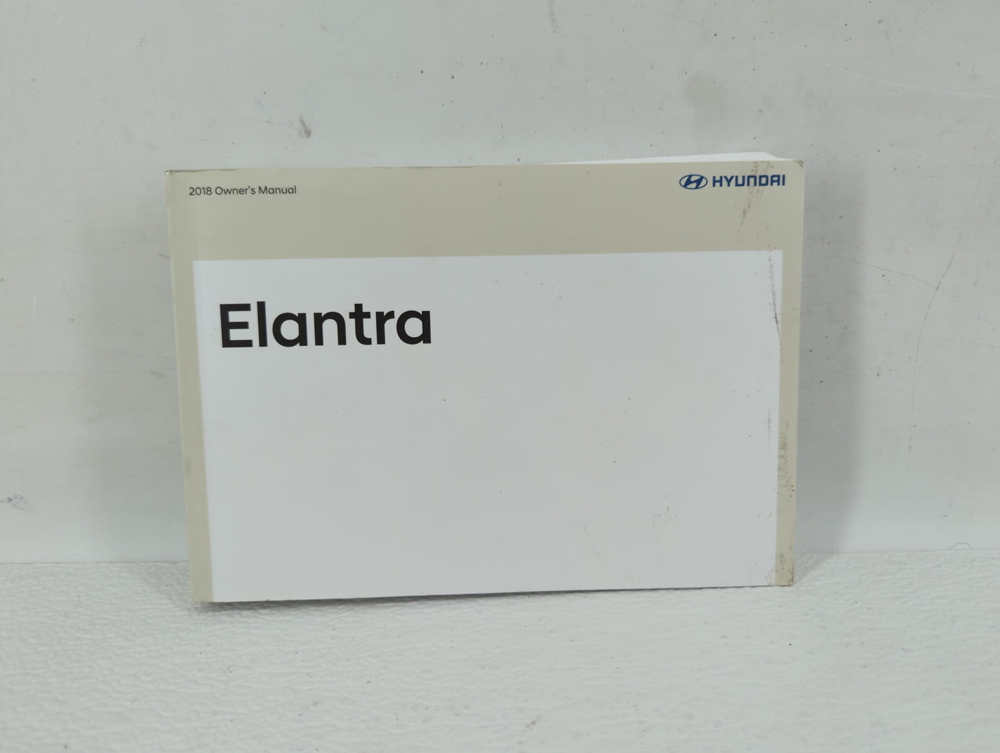 2018 Hyundai Elantra Owners Manual Book Guide OEM Used Auto Parts - Oemusedautoparts1.com