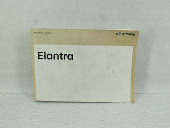 compare product 2018 Hyundai Elantra Owners Manual Book Guide P/N:JF3O-EU7OE OEM Used Auto Parts