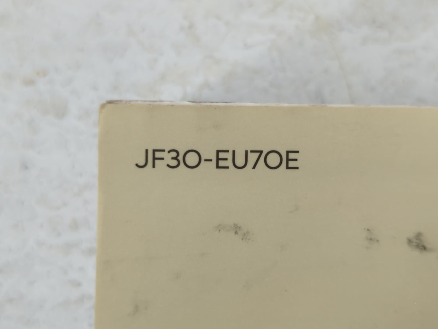 2018 Hyundai Elantra Owners Manual Book Guide P/N:JF3O-EU7OE OEM Used Auto Parts - Oemusedautoparts1.com