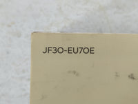 2018 Hyundai Elantra Owners Manual Book Guide P/N:JF3O-EU7OE OEM Used Auto Parts - Oemusedautoparts1.com