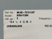 2017-2018 Hyundai Elantra Am Fm Cd Player Radio Receiver - Oemusedautoparts1.com