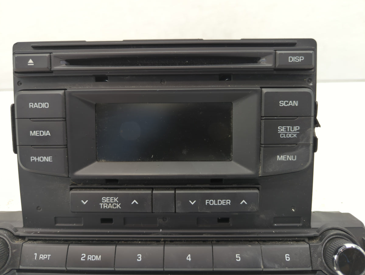 2017-2018 Hyundai Elantra Am Fm Cd Player Radio Receiver 465211 - Oemusedautoparts1.com
