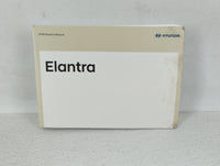 2018 Hyundai Elantra Owners Manual Book Guide OEM Used Auto Parts - Oemusedautoparts1.com
