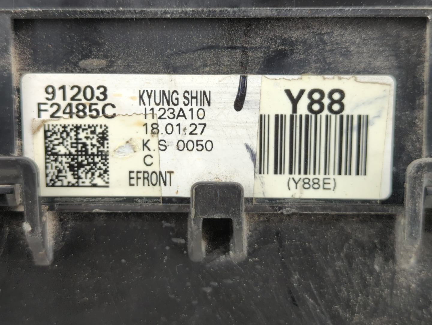 2018 Hyundai Elantra Fusebox Fuse Box Panel Relay Module P/N:91203F2485C Fits OEM Used Auto Parts - Oemusedautoparts1.com