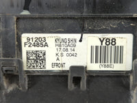 2018 Hyundai Elantra Fusebox Fuse Box Panel Relay Module P/N:91203 F2485A Fits OEM Used Auto Parts - Oemusedautoparts1.com