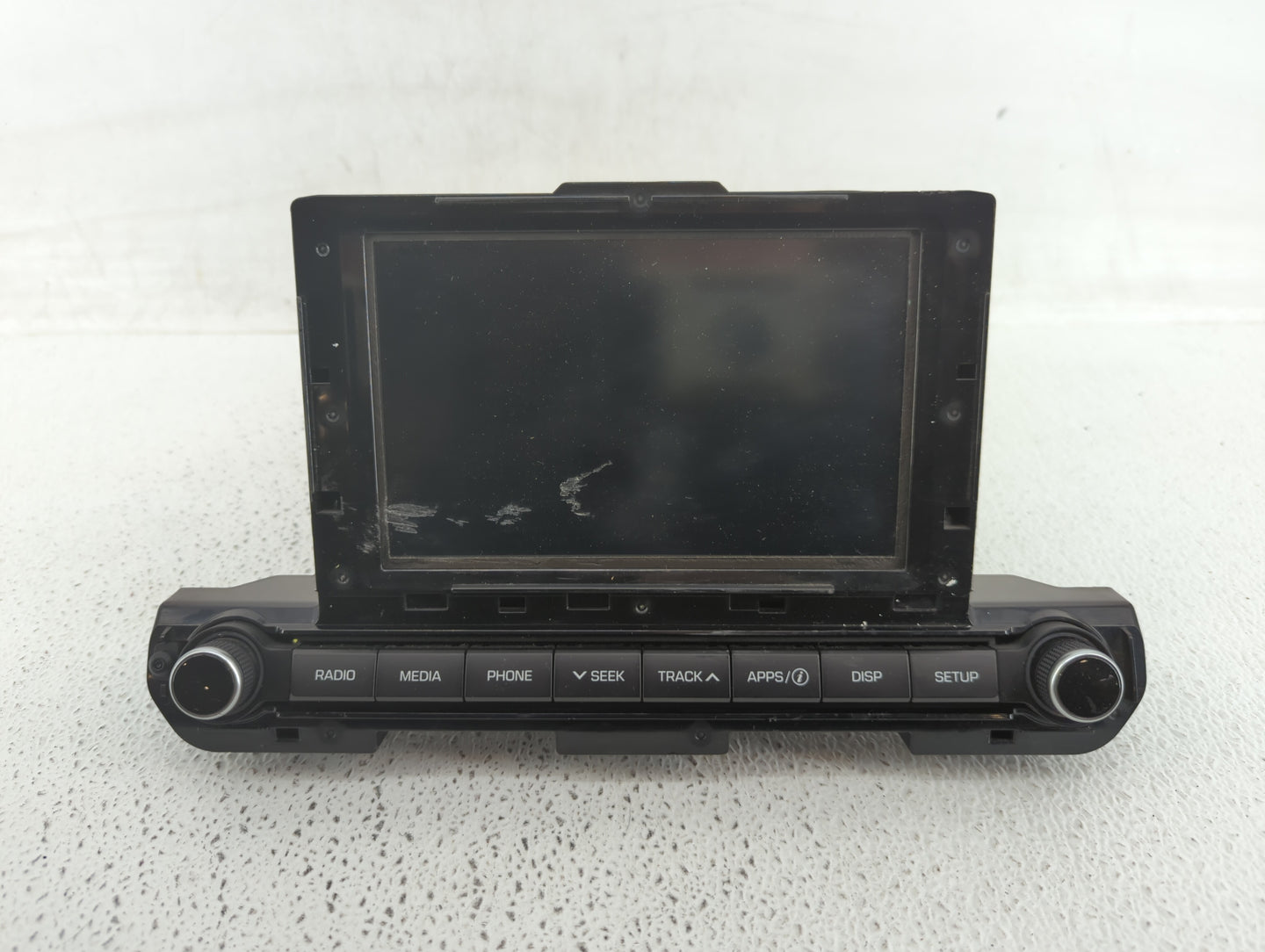 2017-2018 Hyundai Elantra Radio AM FM Cd Player Receiver Replacement P/N:96160-F2101UAT Fits Fits 2017 2018 OEM Used Auto Pa